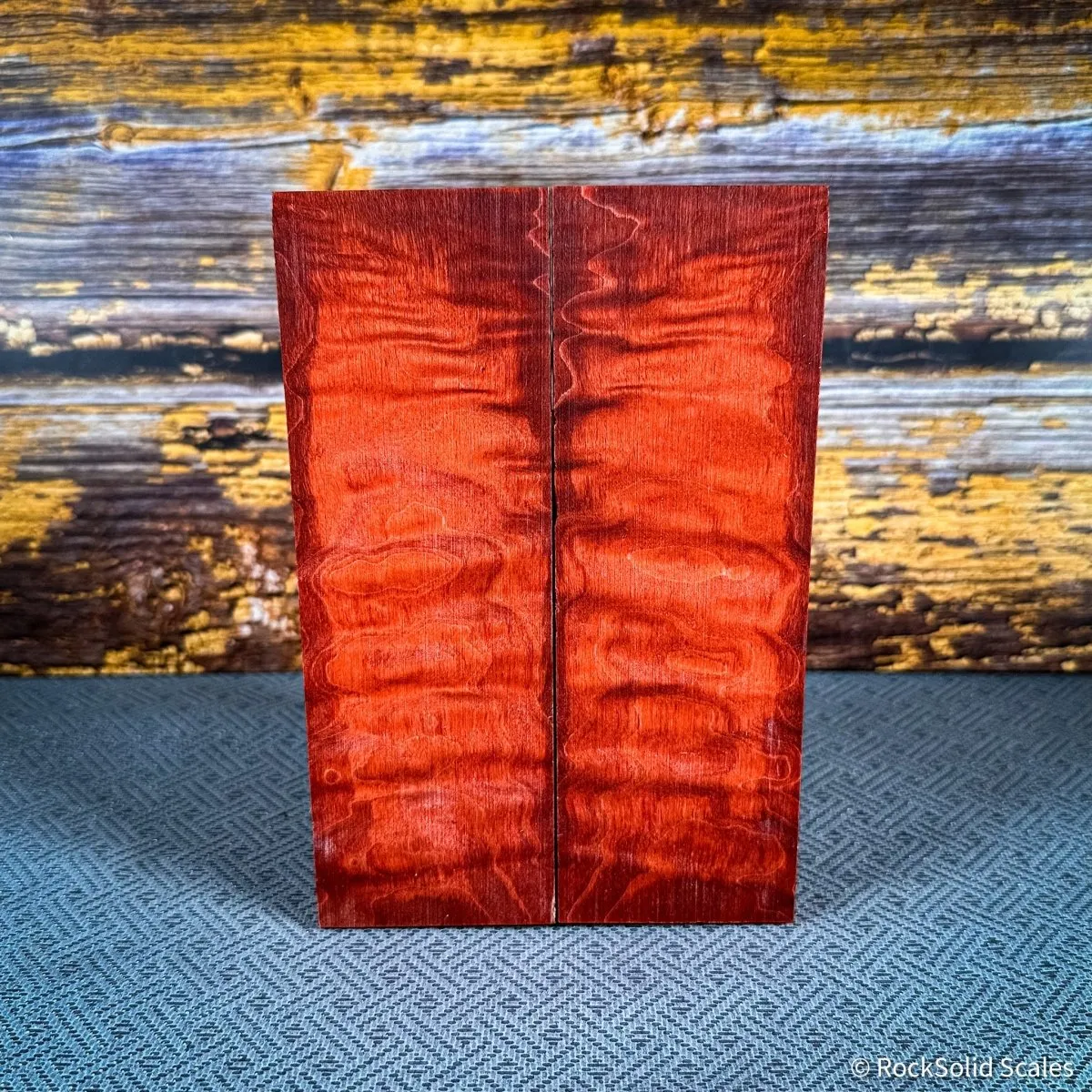 #2441 - RedRum Quilted Maple