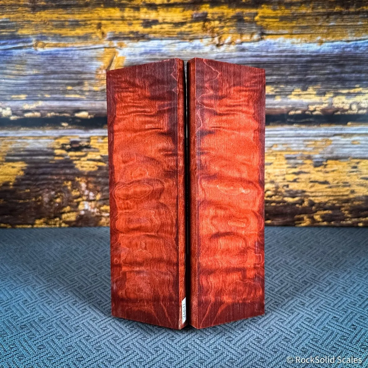 #2441 - RedRum Quilted Maple