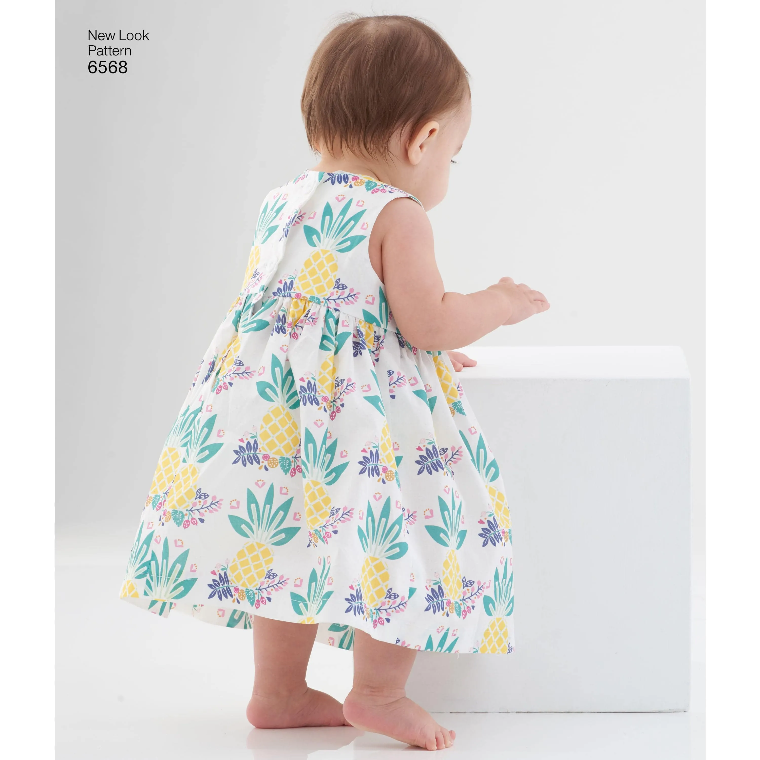 6568 New Look Pattern 6568 Babies' Dress, Romper and Jacket