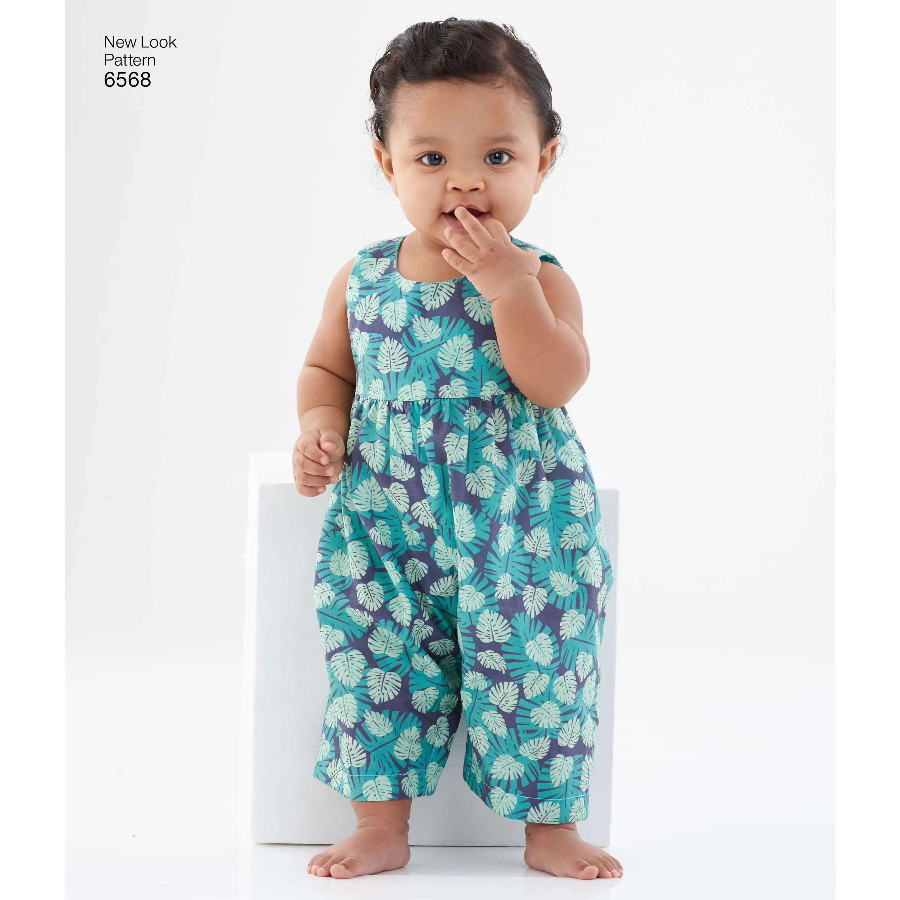 6568 New Look Pattern 6568 Babies' Dress, Romper and Jacket