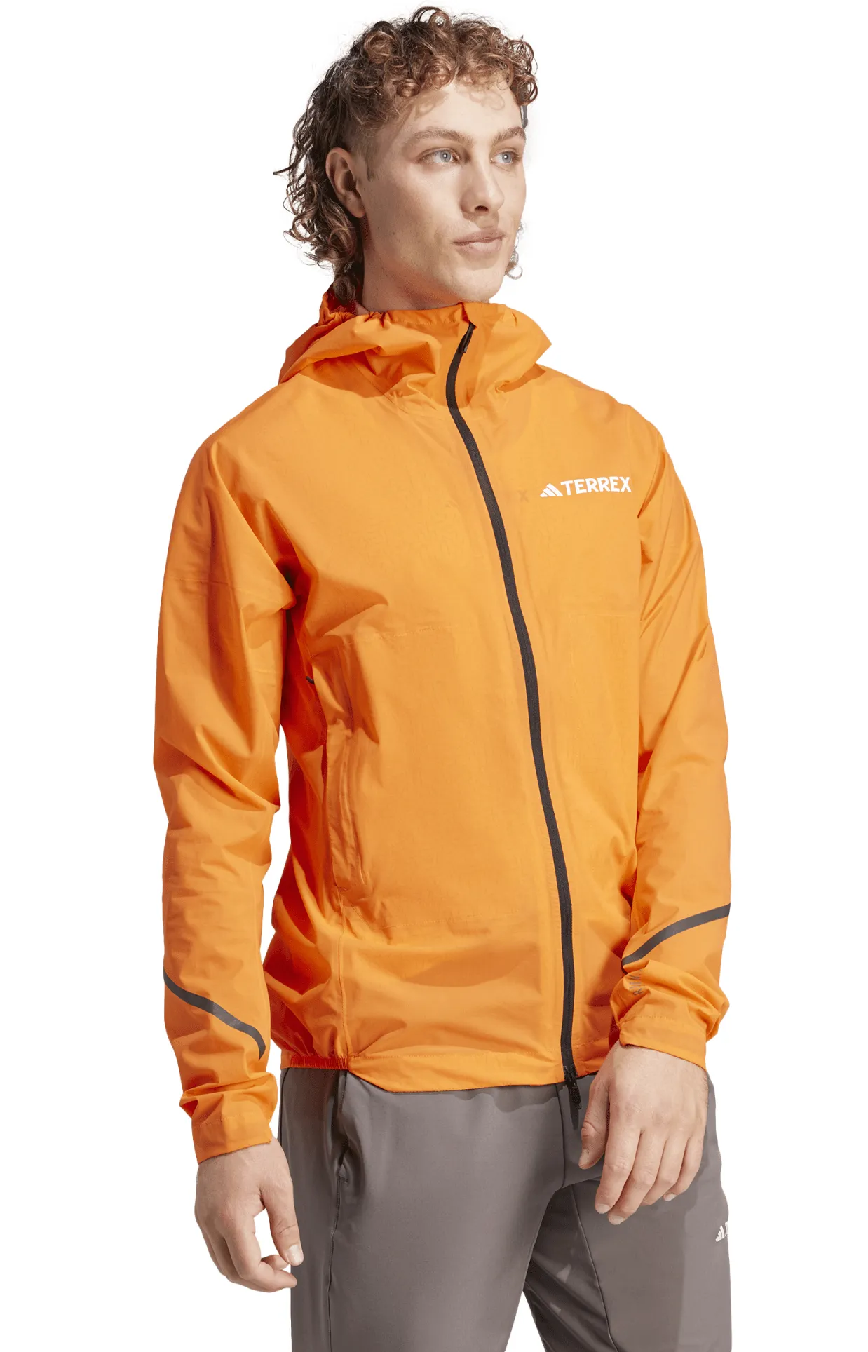 Adidas Men&#x27;s Terrex Xperior 2.5L Light RAIN.RDY Jacket Semi Impact Orange | Buy Adidas Men&#x27;s Terrex Xperior 2.5L Light RAIN.RDY Jacket Semi Impact Orange here | Outnorth