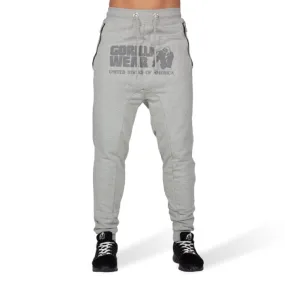 Alabama Drop Crotch Joggers - Gray