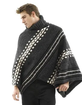 Alaska Poncho and Hat Mans Version Pattern (Knit)