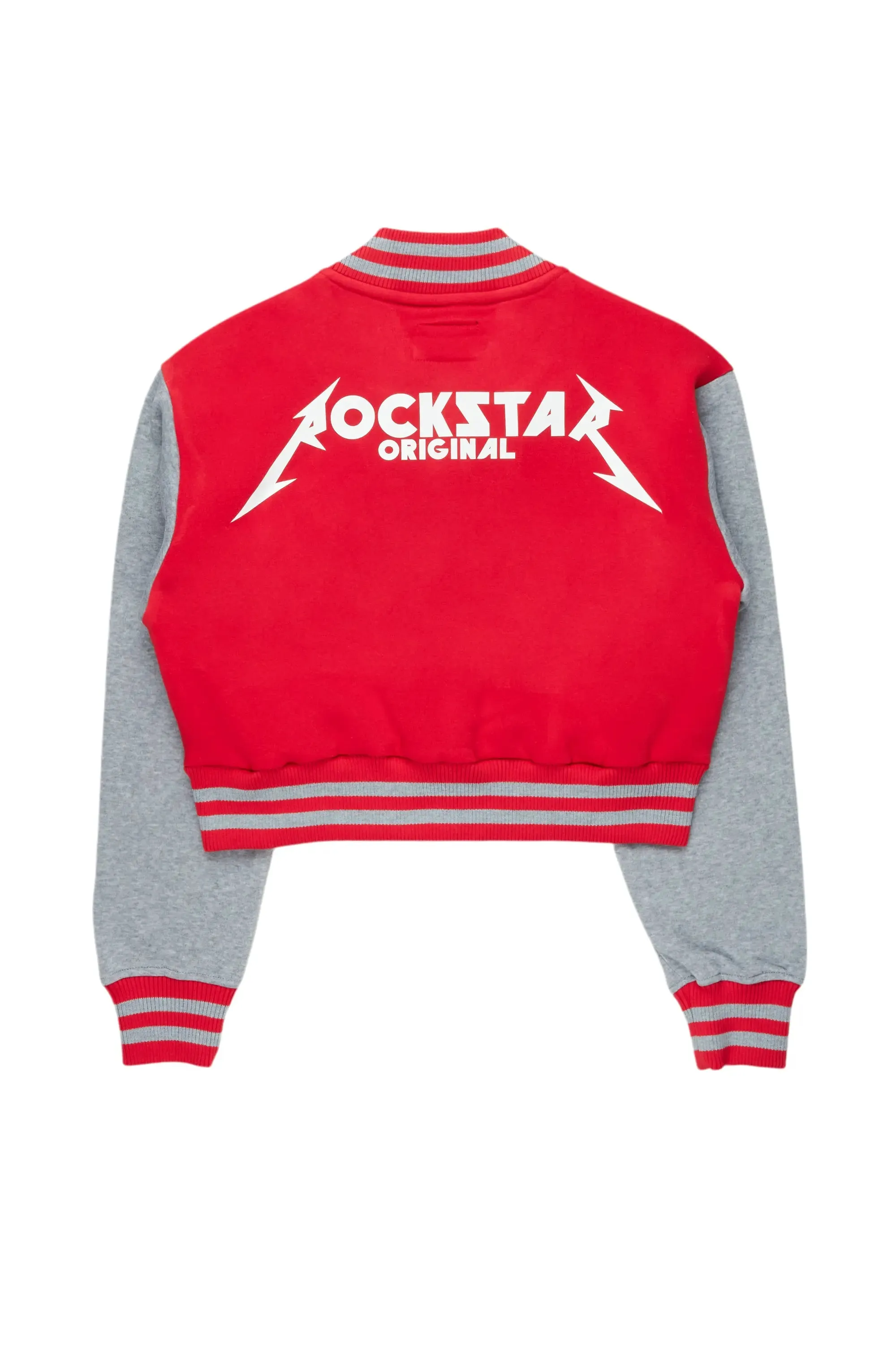 Allison Red Varsity Jacket