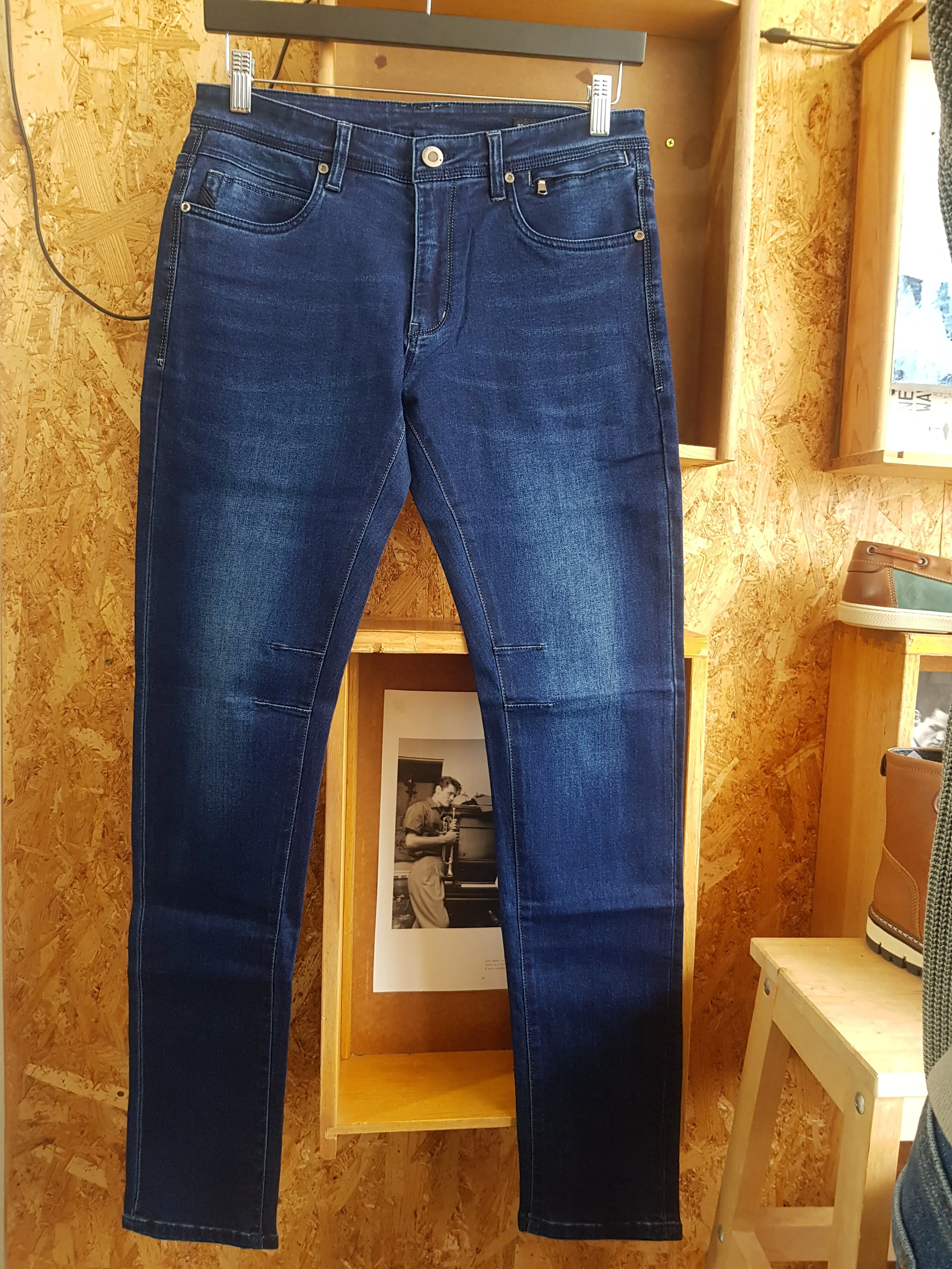 Archer - Oxford Jean in Prussian Blue