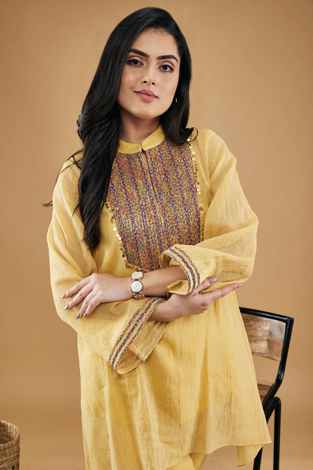 Azra Embellished Kurta Set