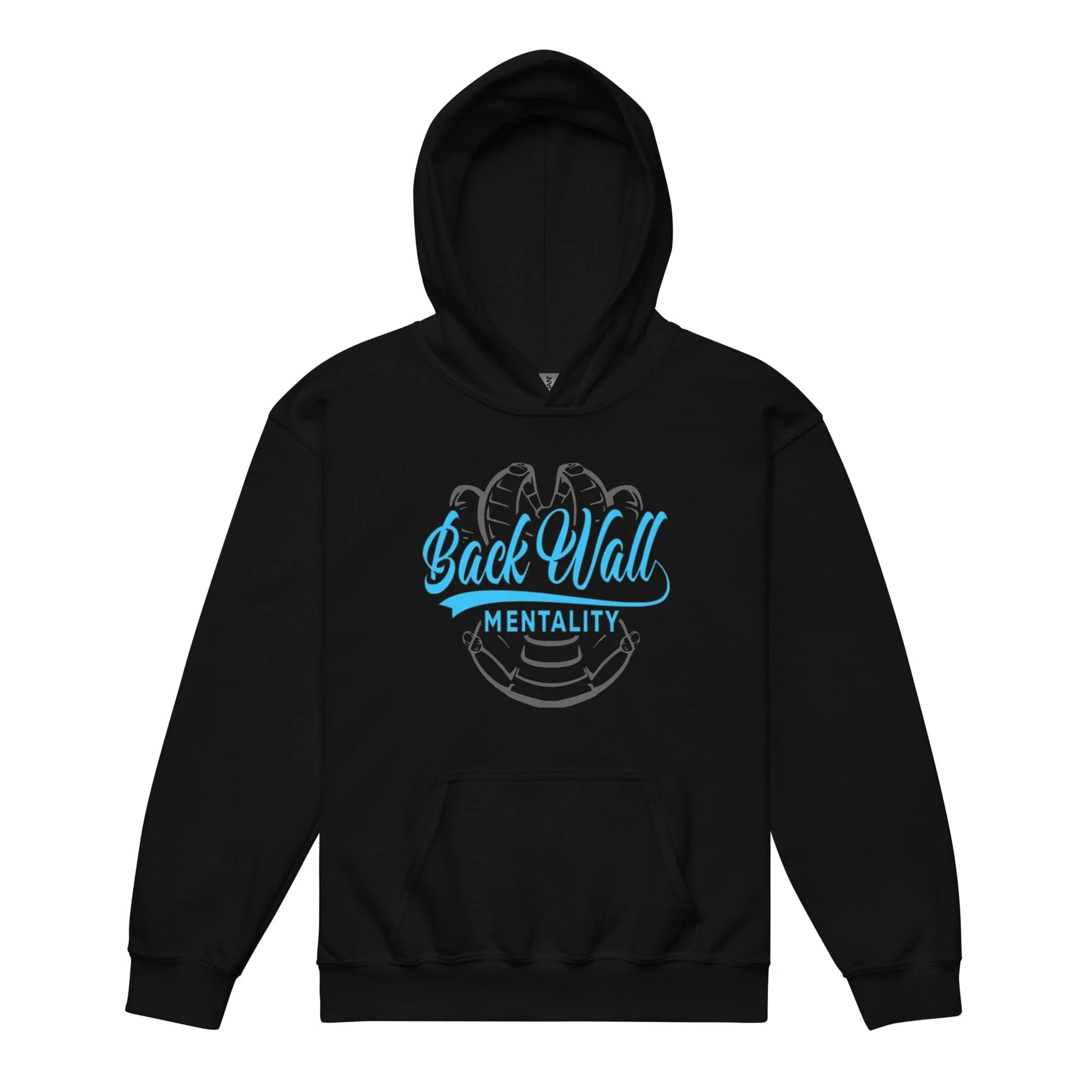 Backwall Mentality Teal - Youth Hoodie