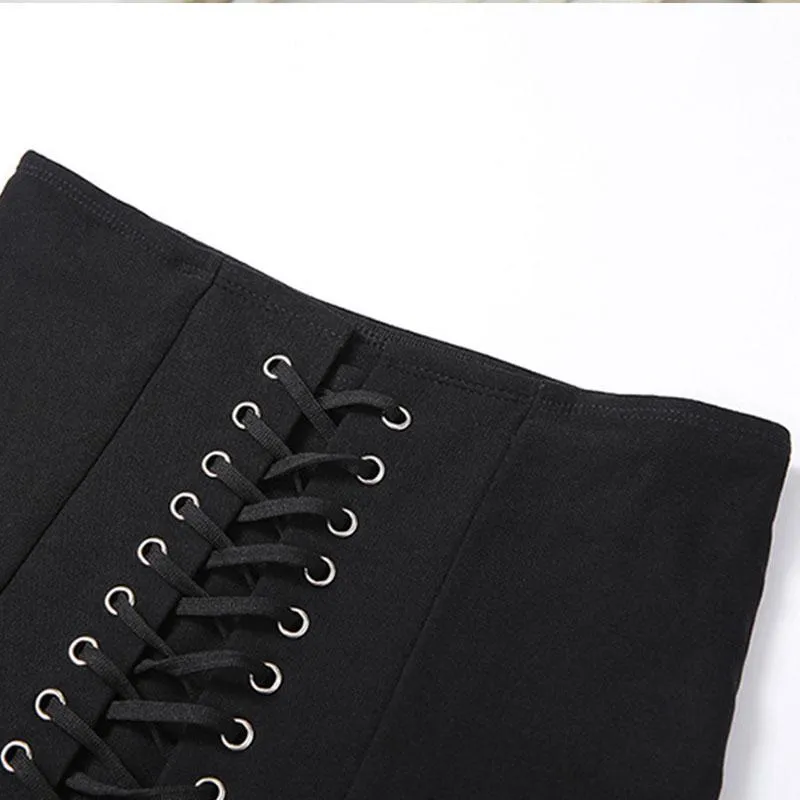 Bandage Lace Up Skirt