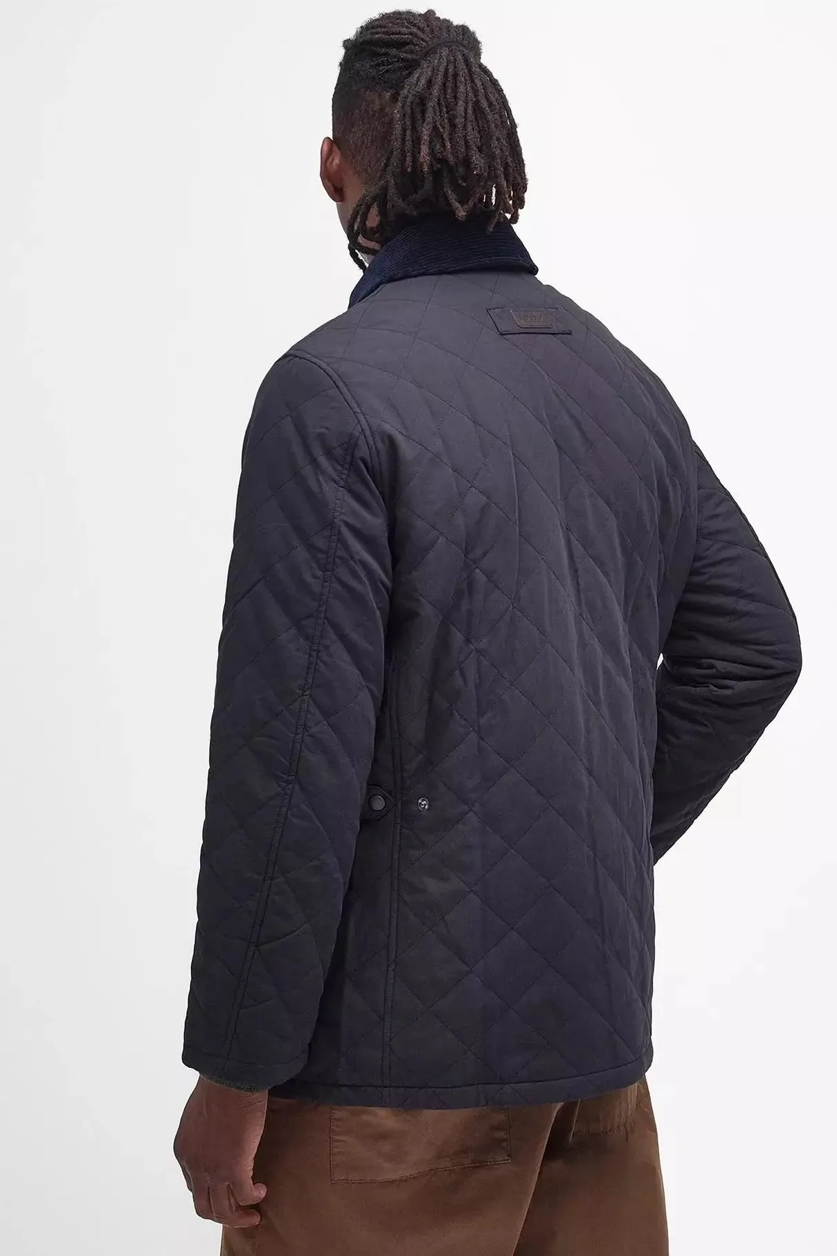 Barbour Burton waterproof breathable Quilt in Navy MQU1306NY91