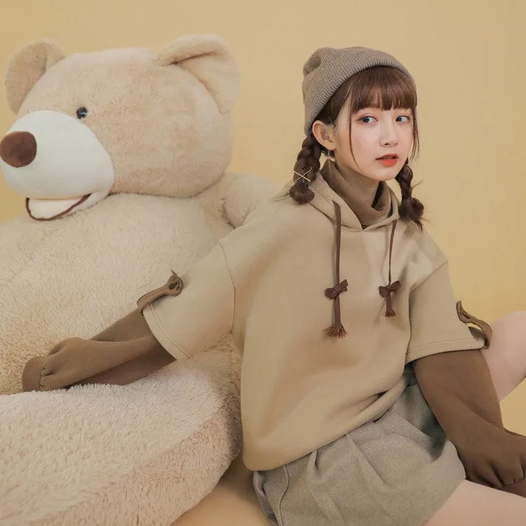 Bear Bag Kawaii Hoodie