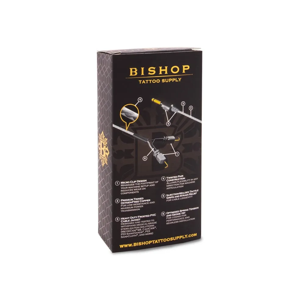 Bishop 7’ Long Premium Clip Cord — Grey