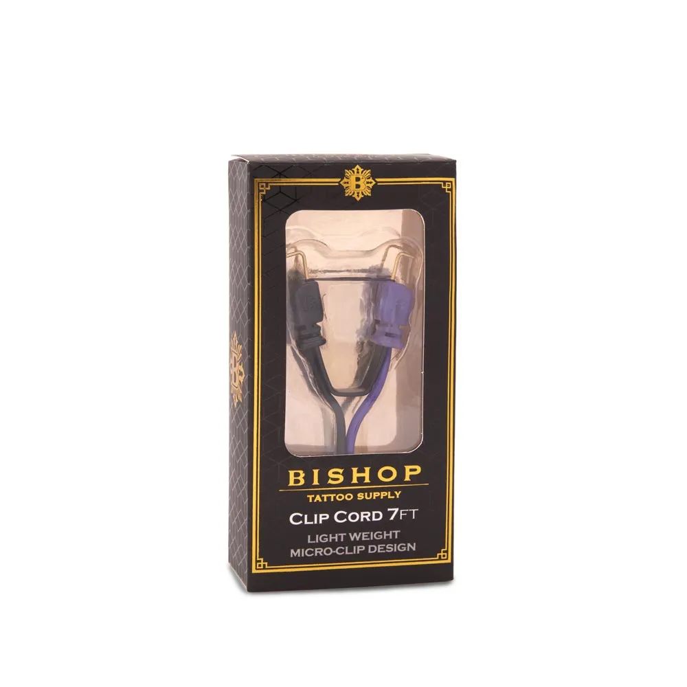 Bishop 7’ Long Premium Clip Cord — Purple