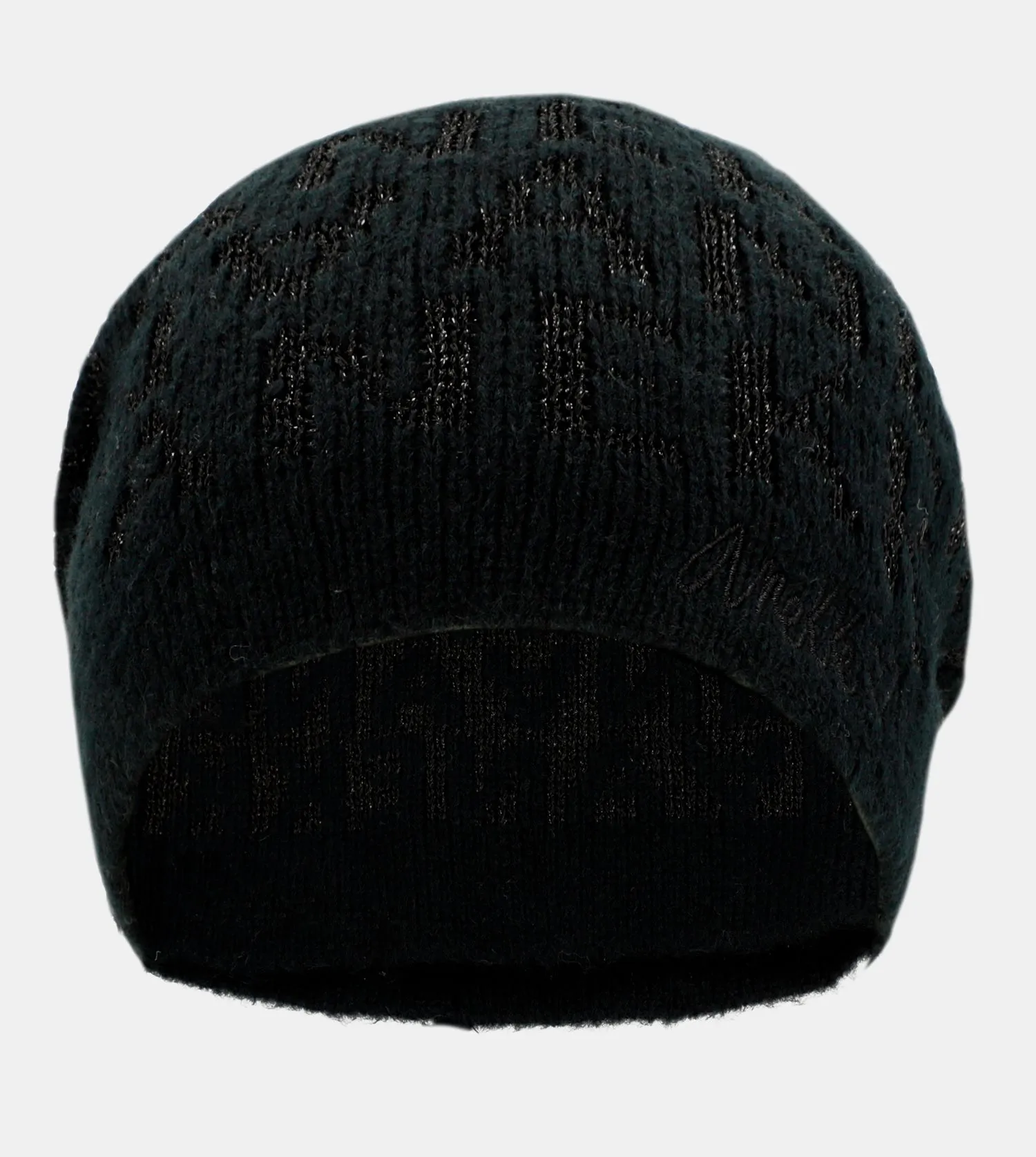 Black Contemporary Knit Hat