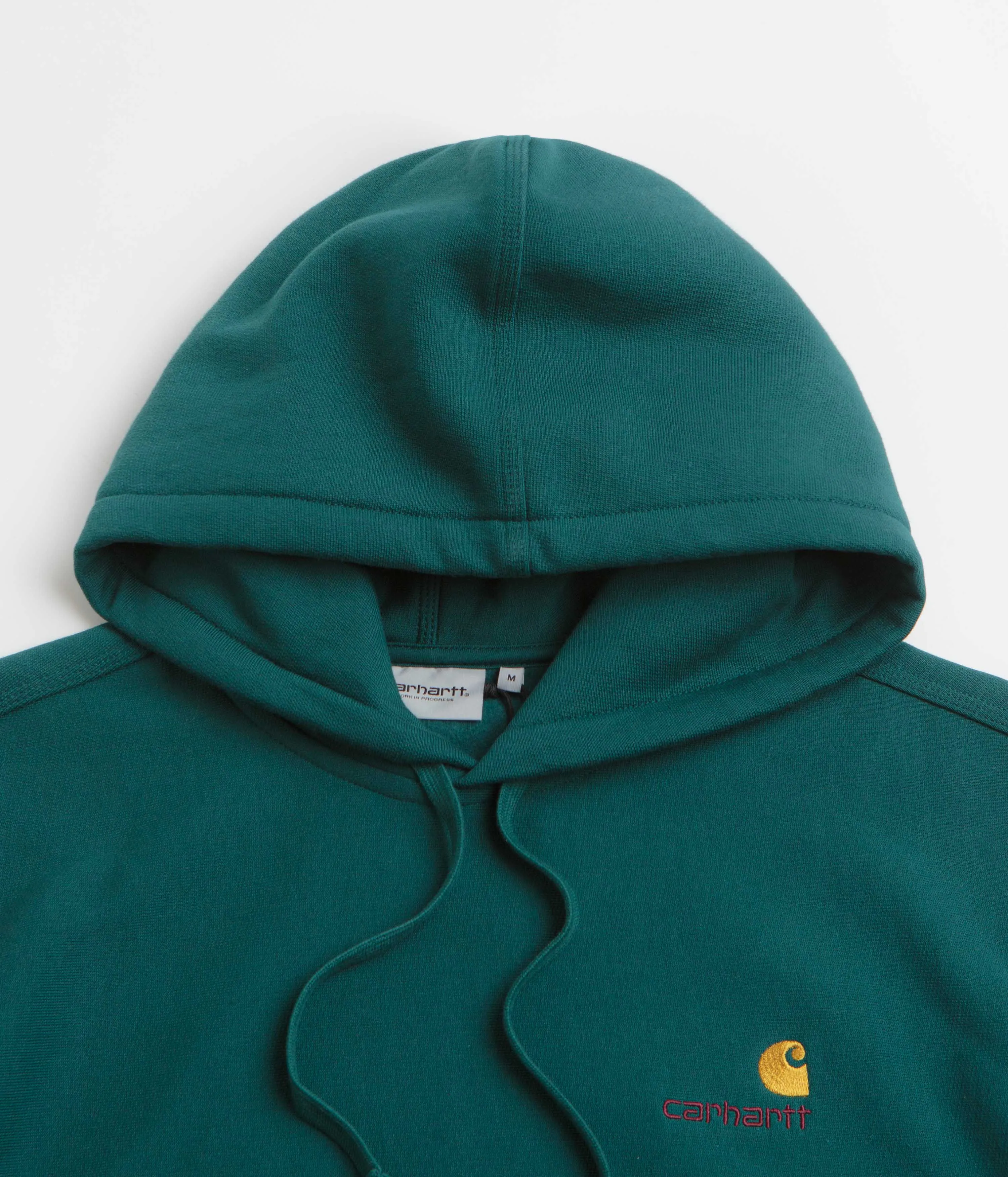 Carhartt American Script Hoodie - Malachite