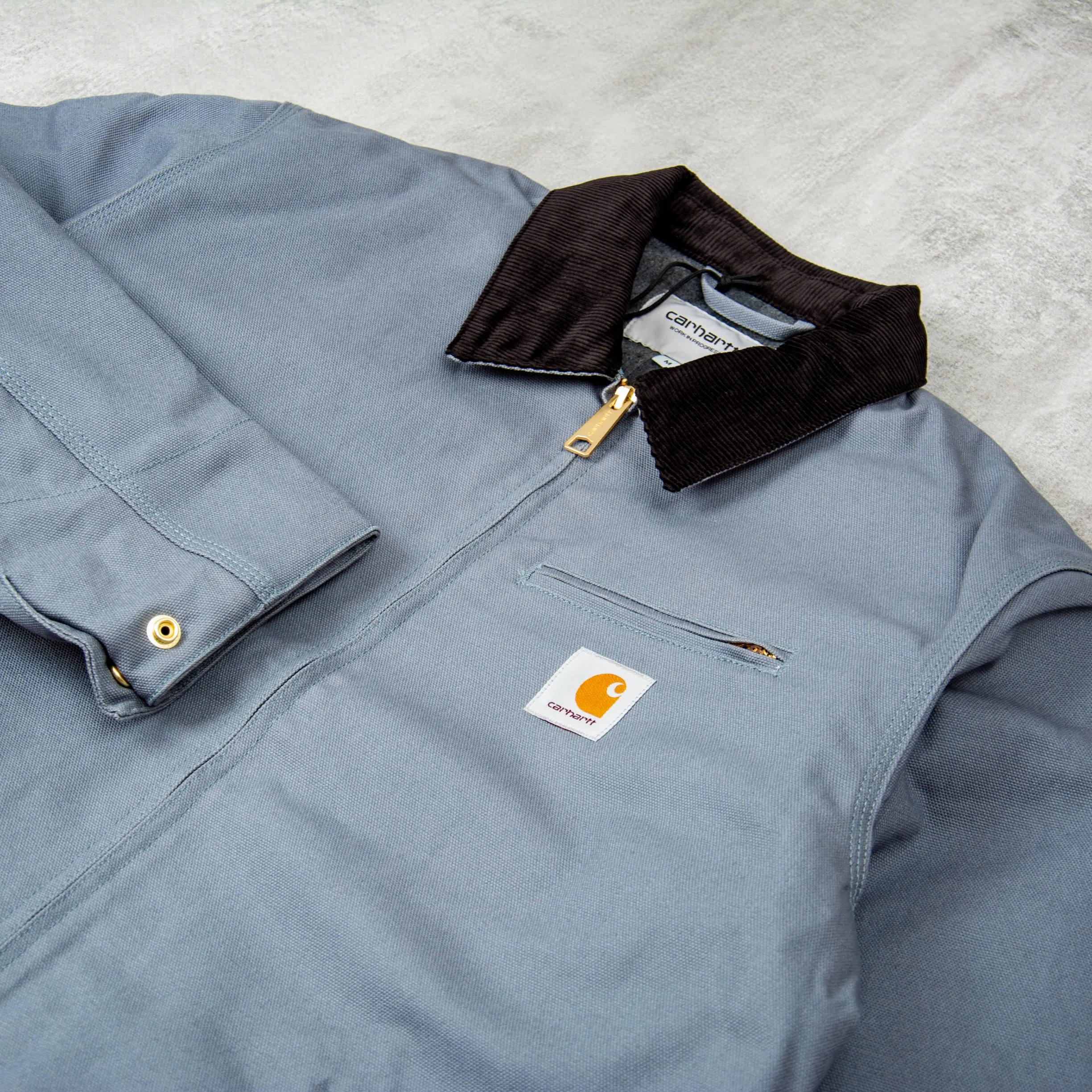 Carhartt WIP Detroit Jacket - Dove Grey / Black Rigid