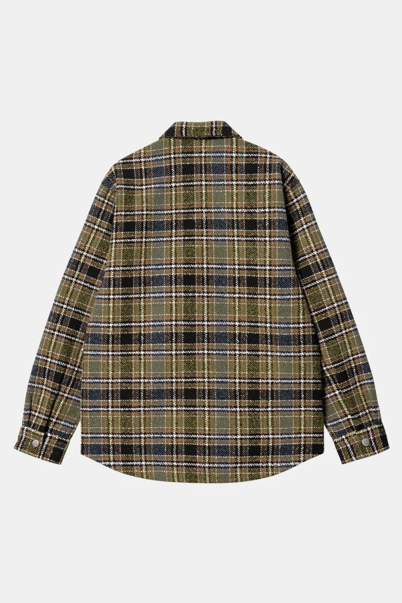 Carhartt WIP Stroy Shirt Jacket (Stroy Check/Black)