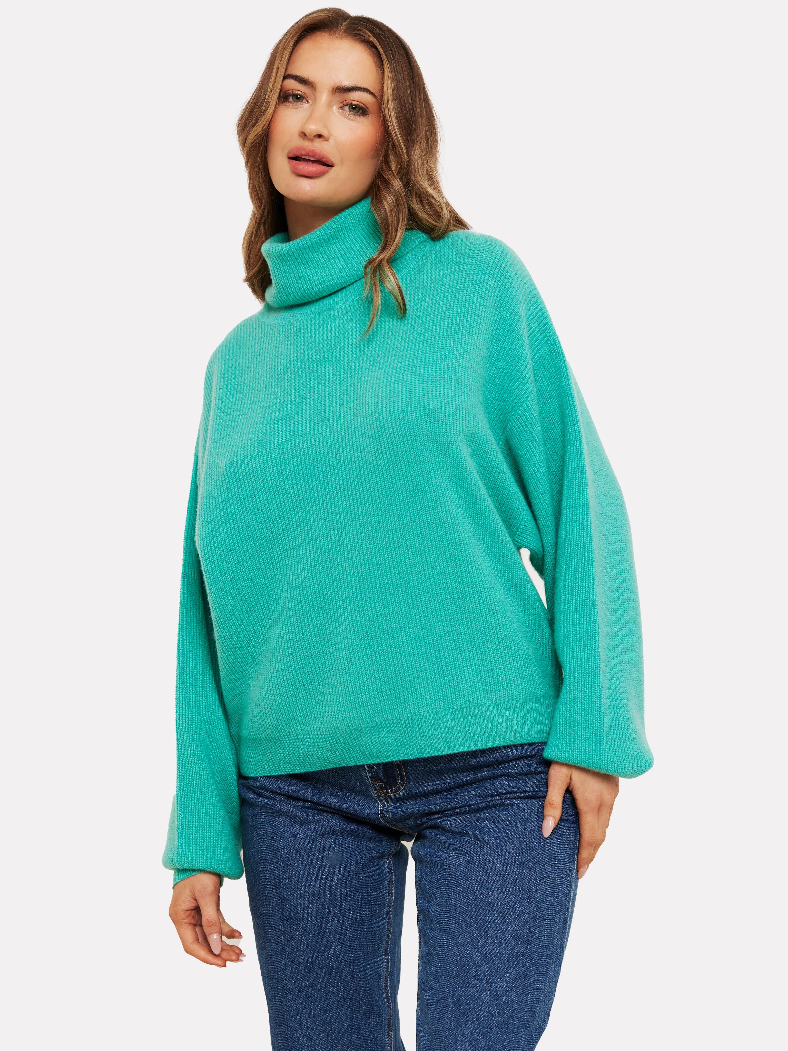 Cee Cee Cashmere Roll Neck