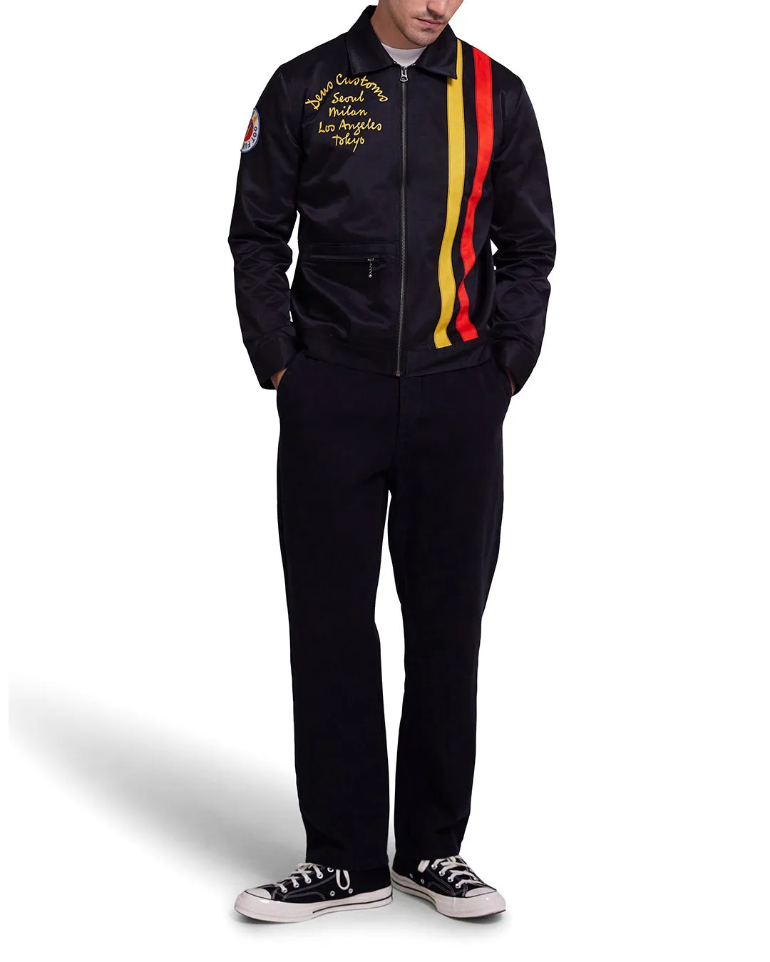 Chime Racing Jacket - Black