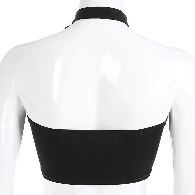 Choker Crop Top