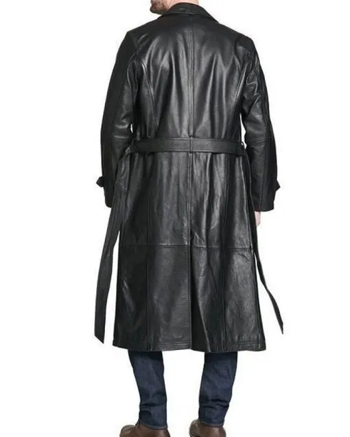 Chris Harmsworth Black Trench Coat