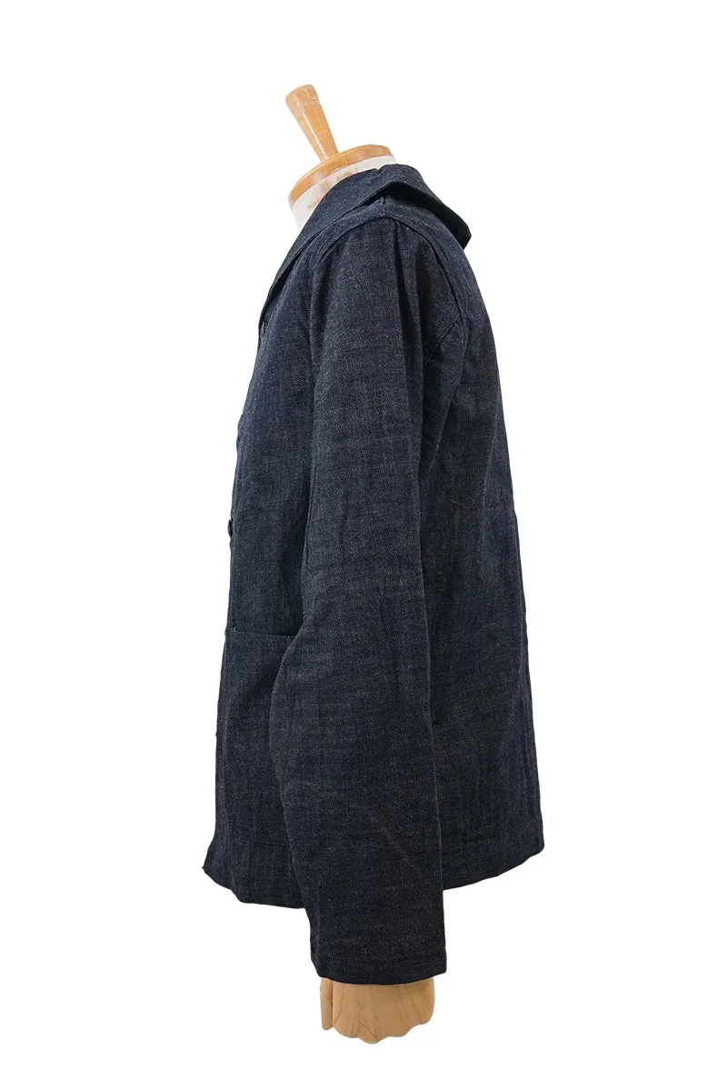 Denim Shawl Collar Jacket