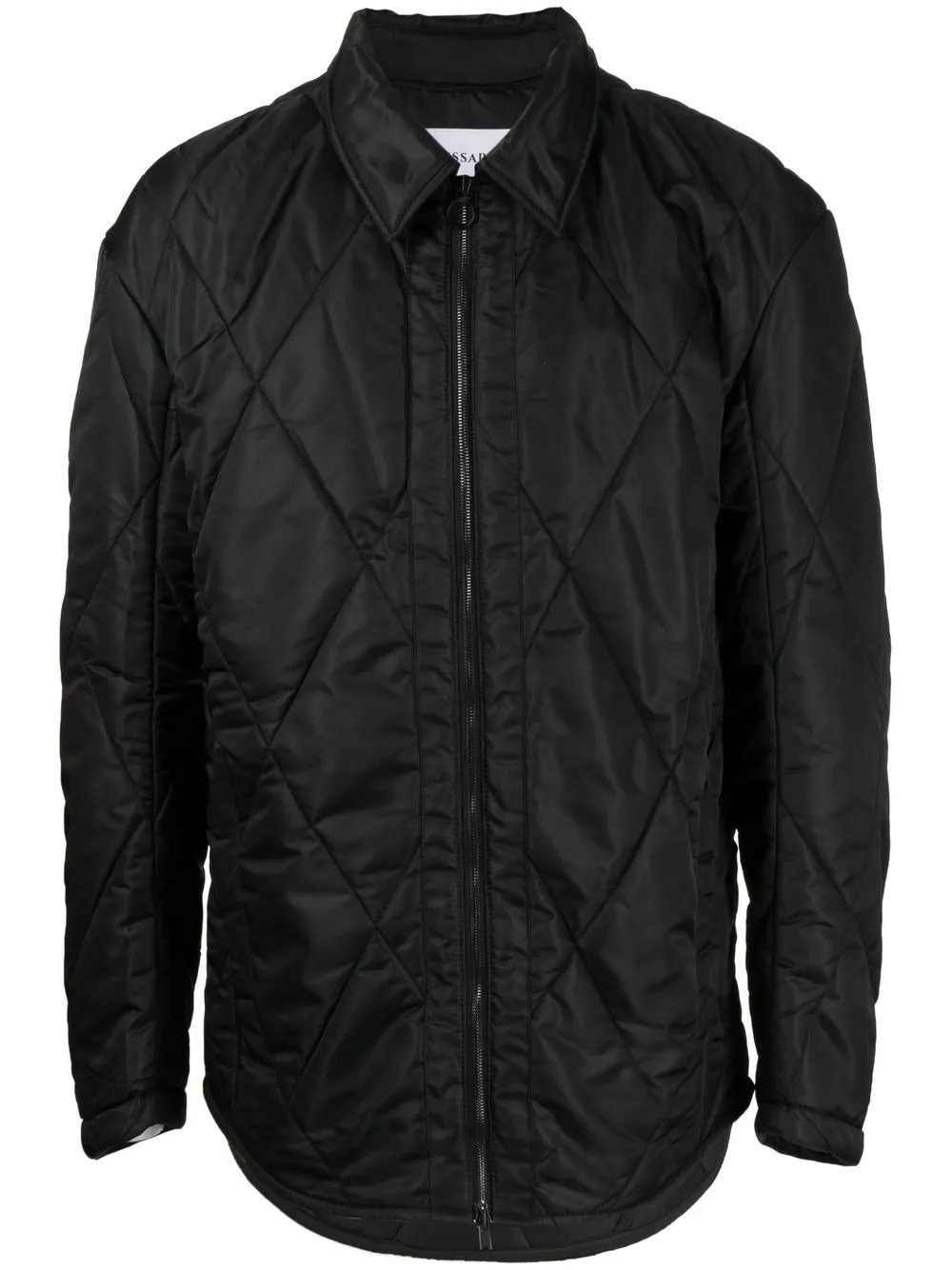 Diamond-Quilted Jacket