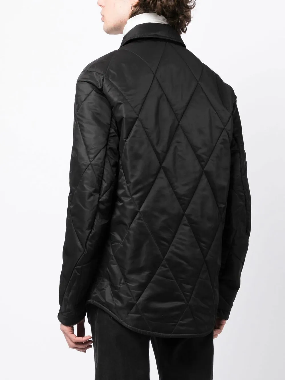 Diamond-Quilted Jacket