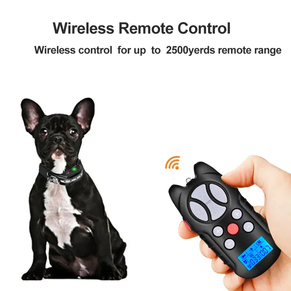 Dog Training Electric Collar with Remote Control