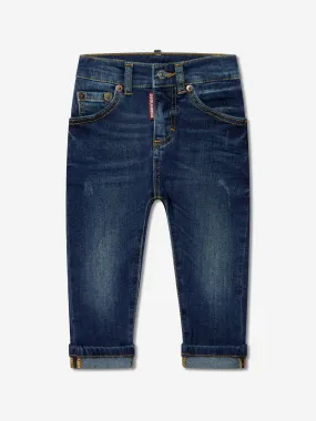 Dsquared2 Baby Denim Jeans In Blue