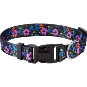 Everking Floral Dog Collar- Medium