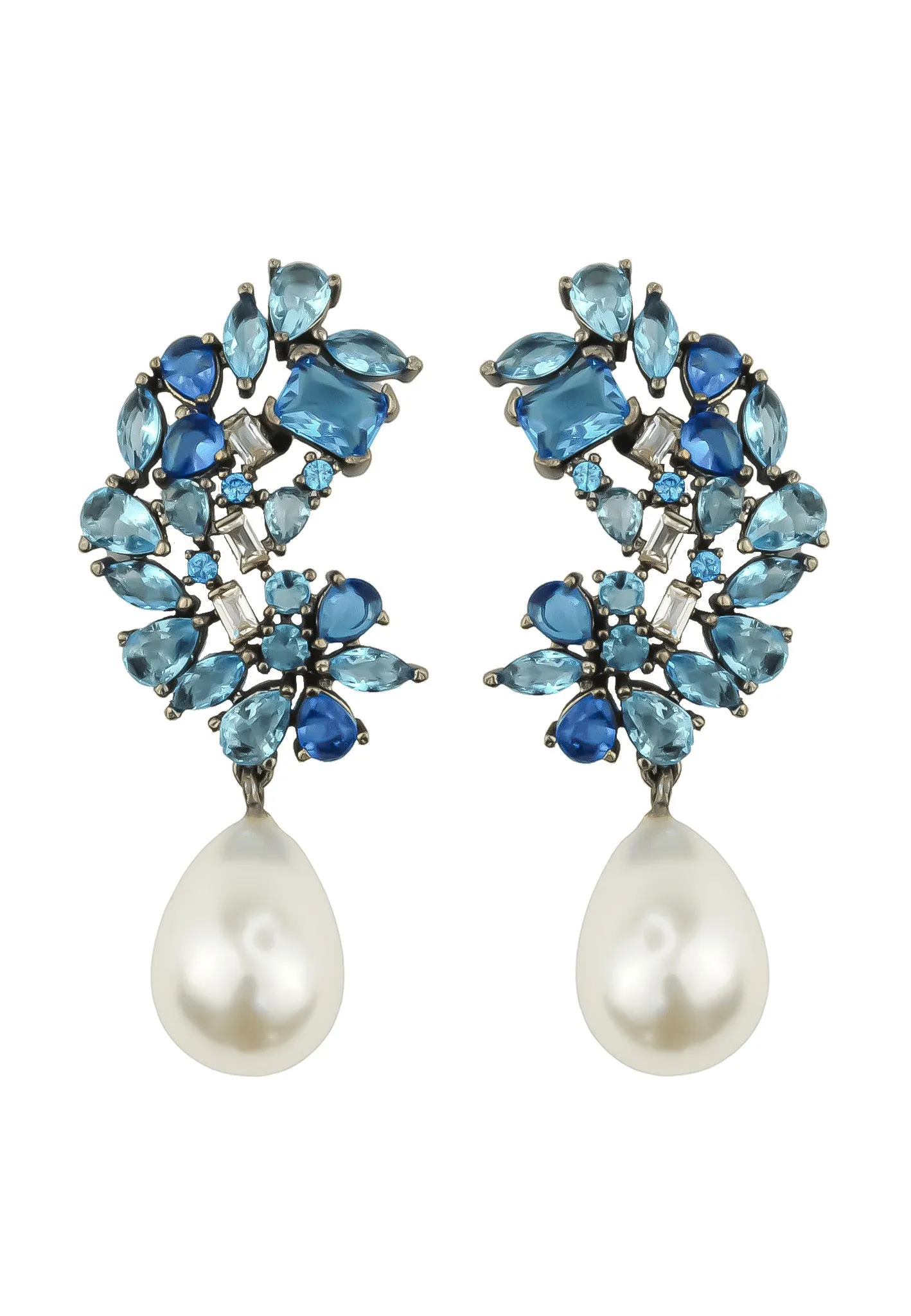 Frosty Pearl Earrings