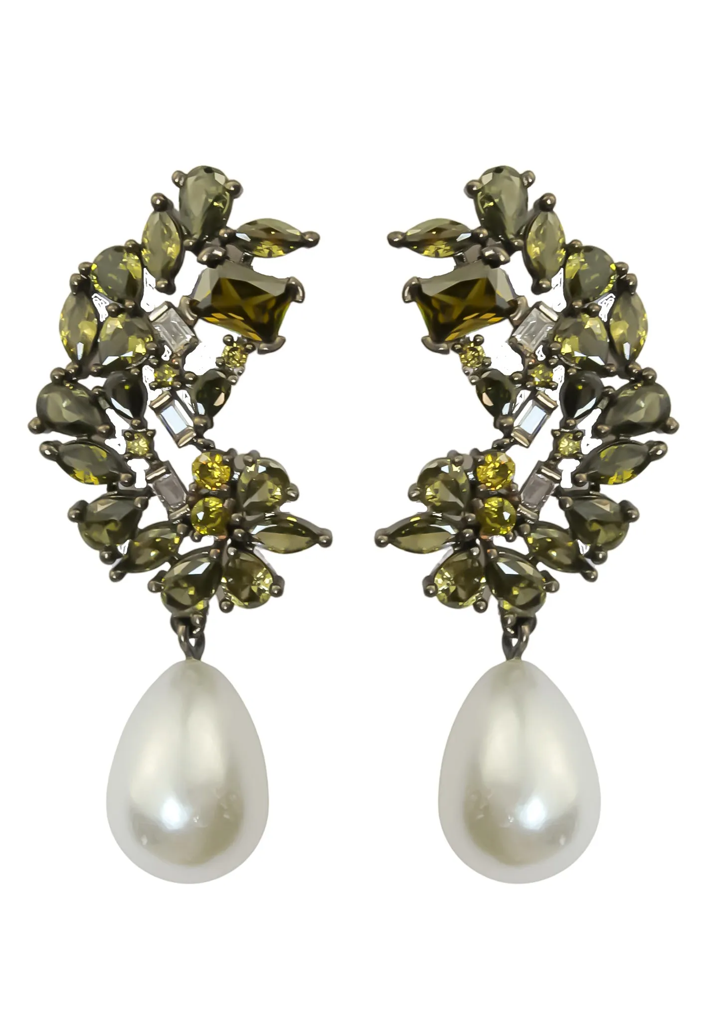 Frosty Pearl Earrings