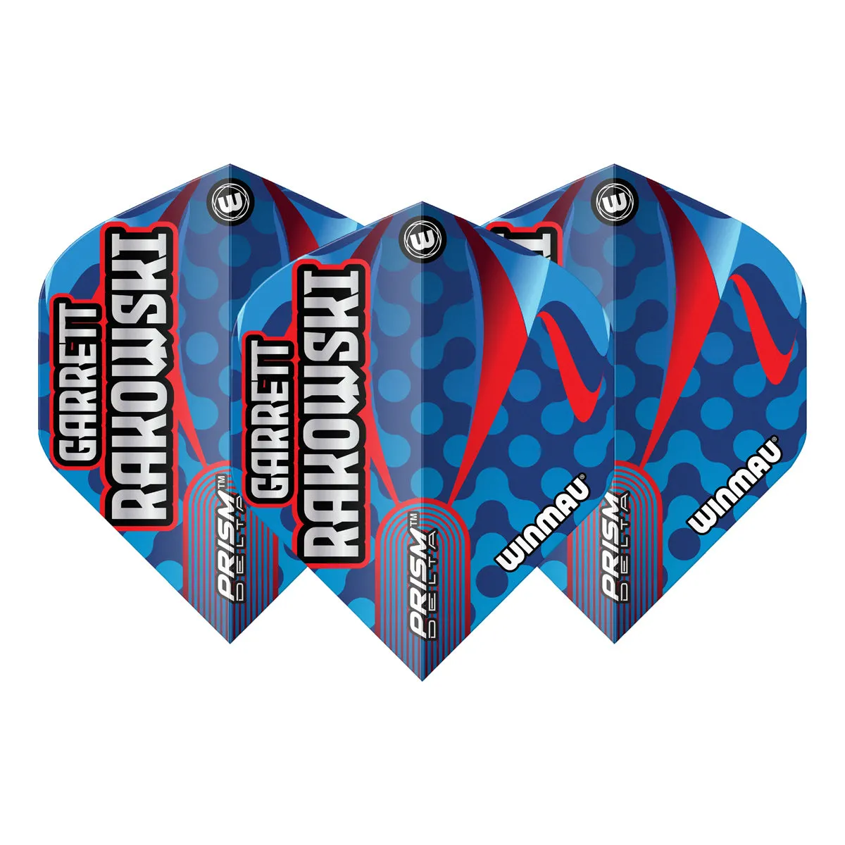 Garrett Rakowski Prism Delta Dart Flights by Winmau