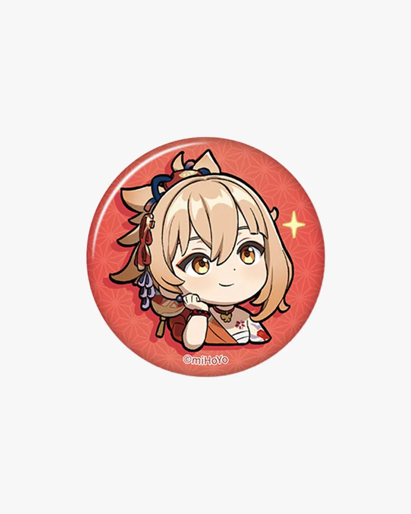 Genshin Impact© Chibi Character Emote Badge Vol. 4