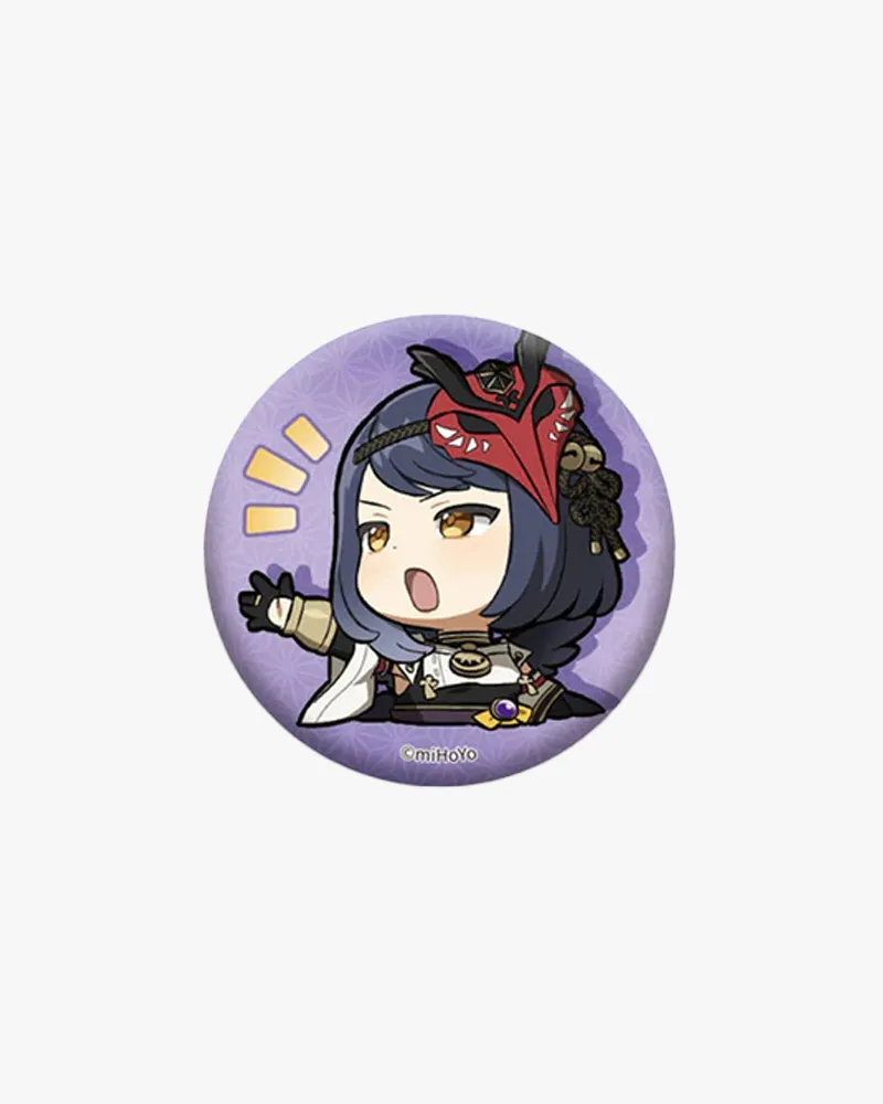 Genshin Impact© Chibi Character Emote Badge Vol.2