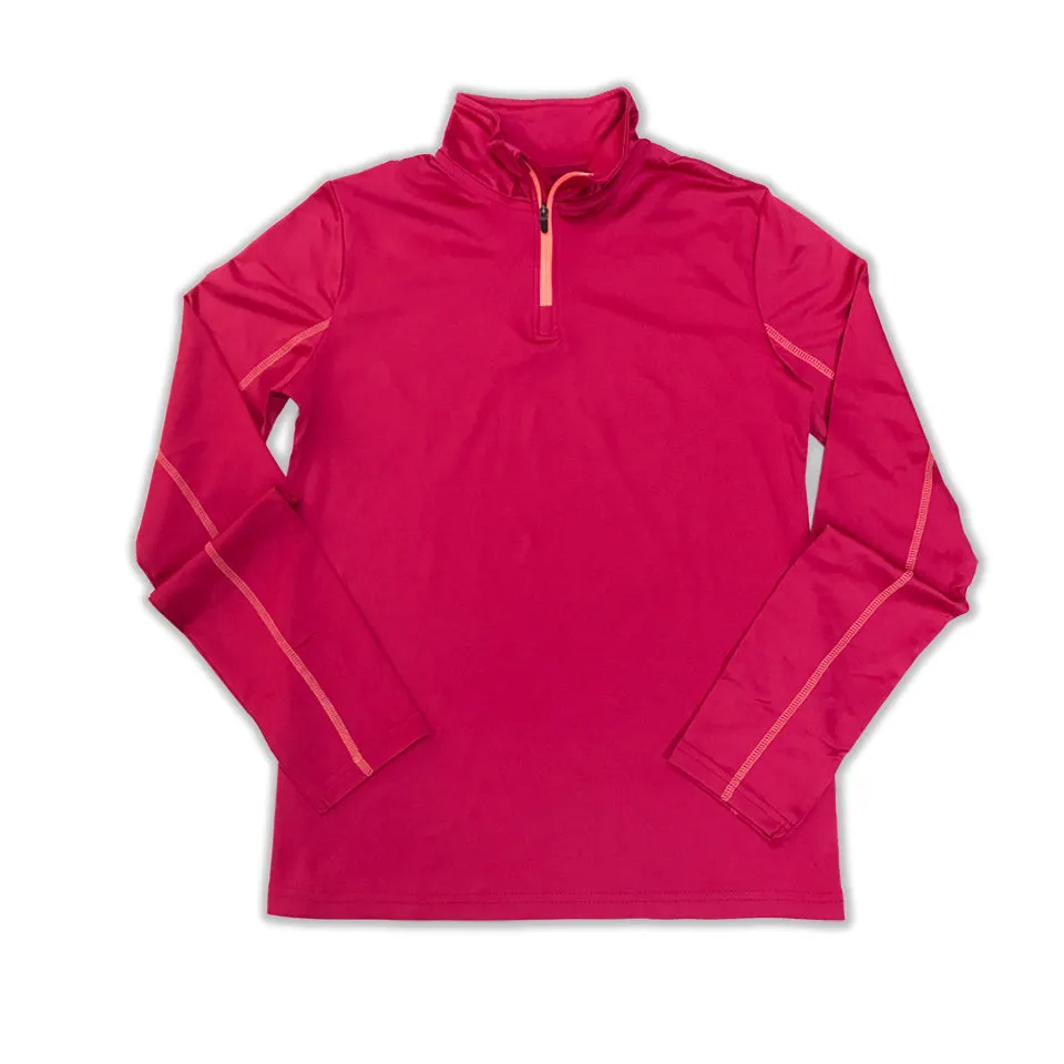 Girls Midlayer Long Sleeve Ski Shirt Jacket