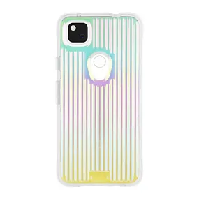 Google Pixel 4a Case-Mate Iridescent Tough Groove Case - 15-07157