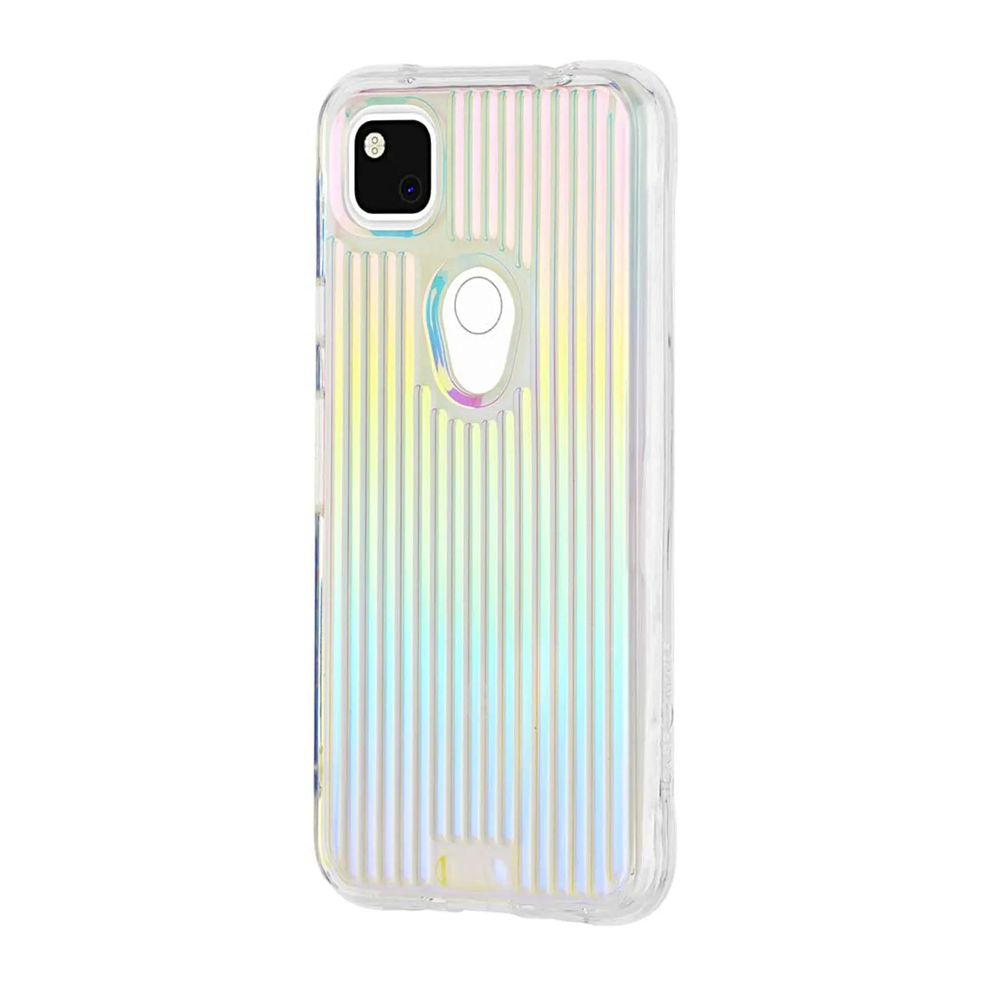 Google Pixel 4a Case-Mate Iridescent Tough Groove Case - 15-07157