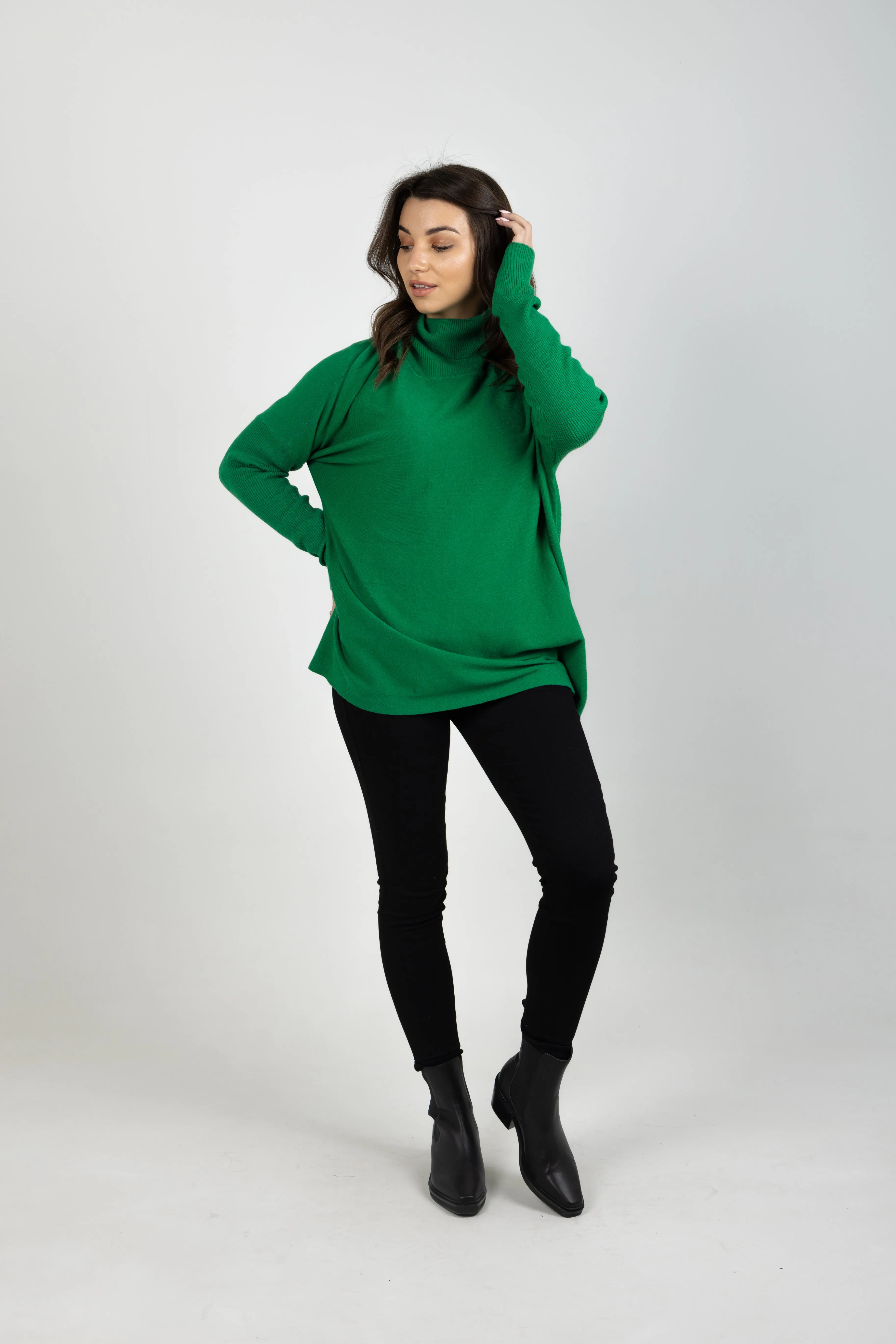 HORIZON RELAXED JUMPER MEADOW