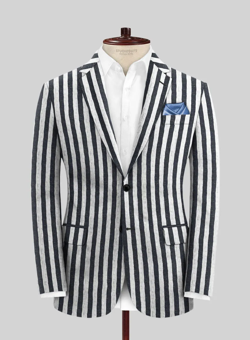 Italian Cotton Seersucker Venancio Suit