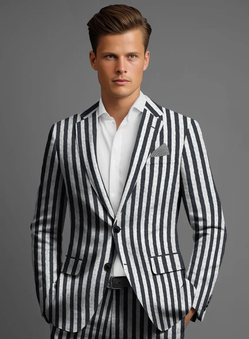 Italian Cotton Seersucker Venancio Suit