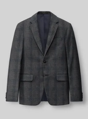 Italian Wool Silk Linen Silvano Jacket