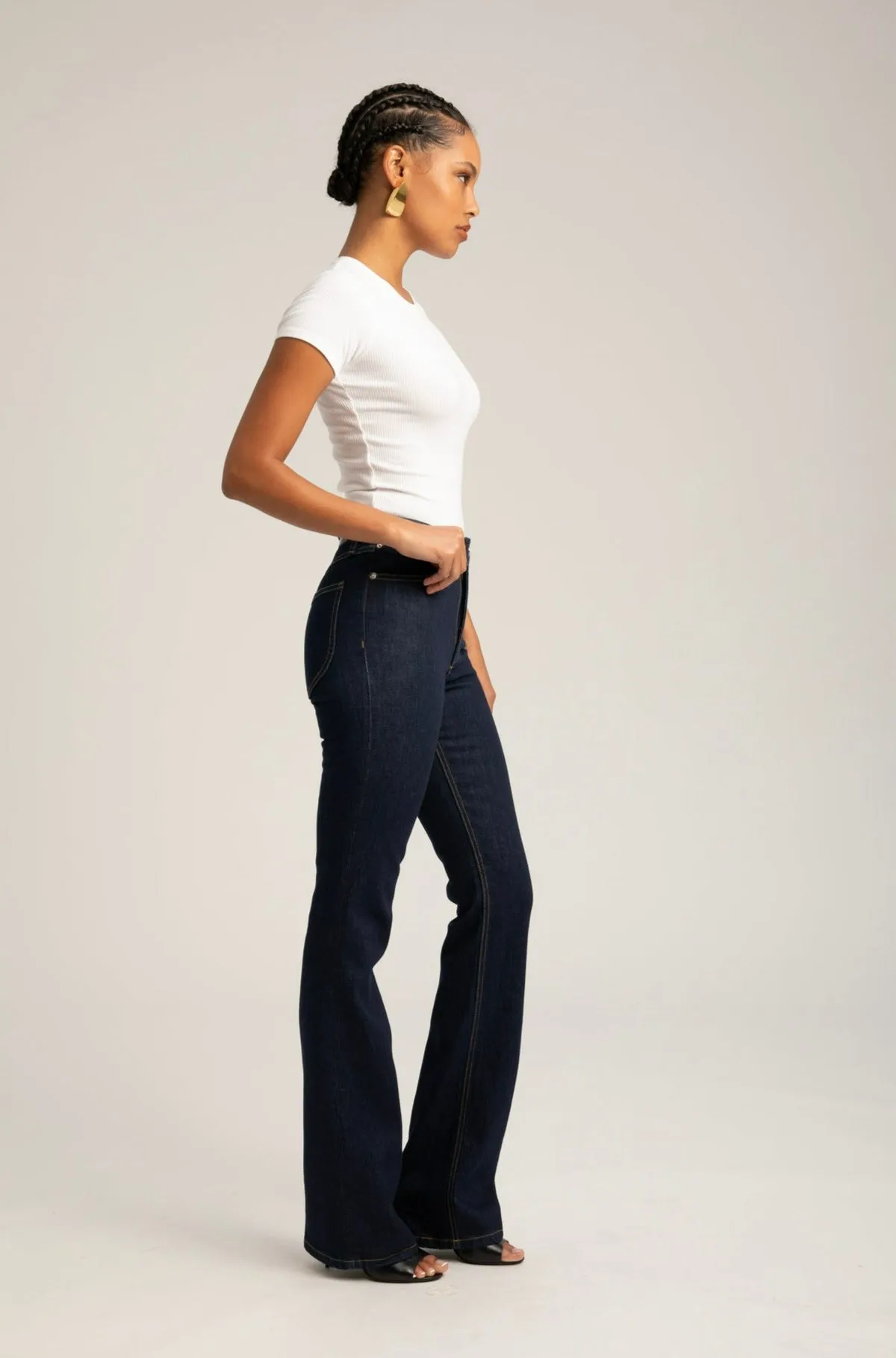 Joan Micro Flare Denim