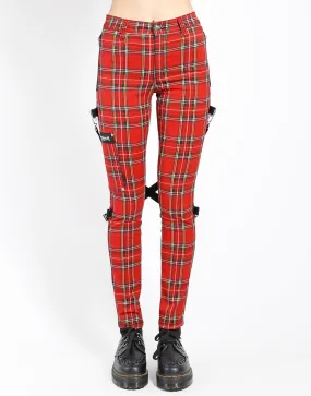 LADIES PLAID CHAOS PANT