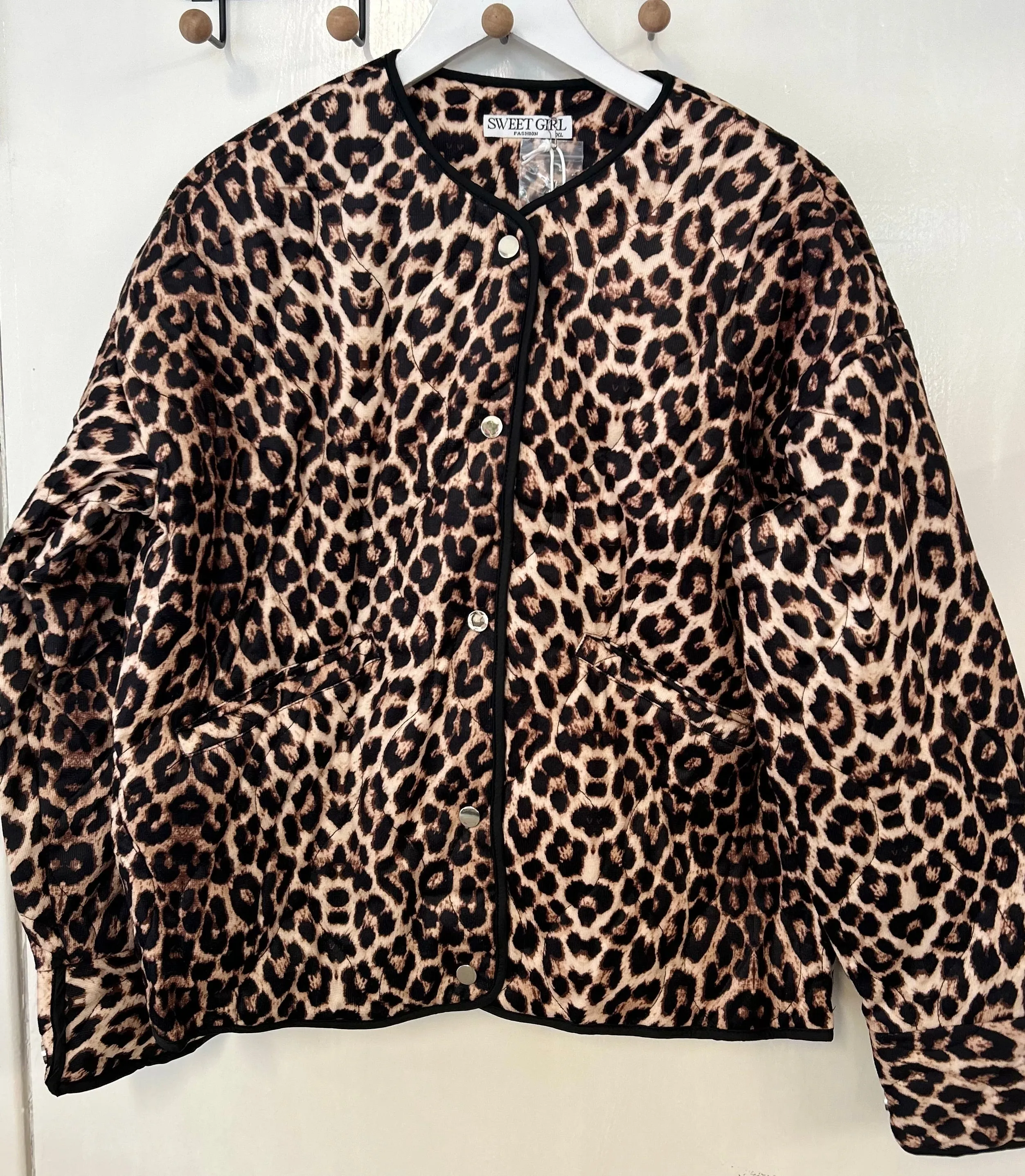 LAYLA Leopard Quilted Jacket