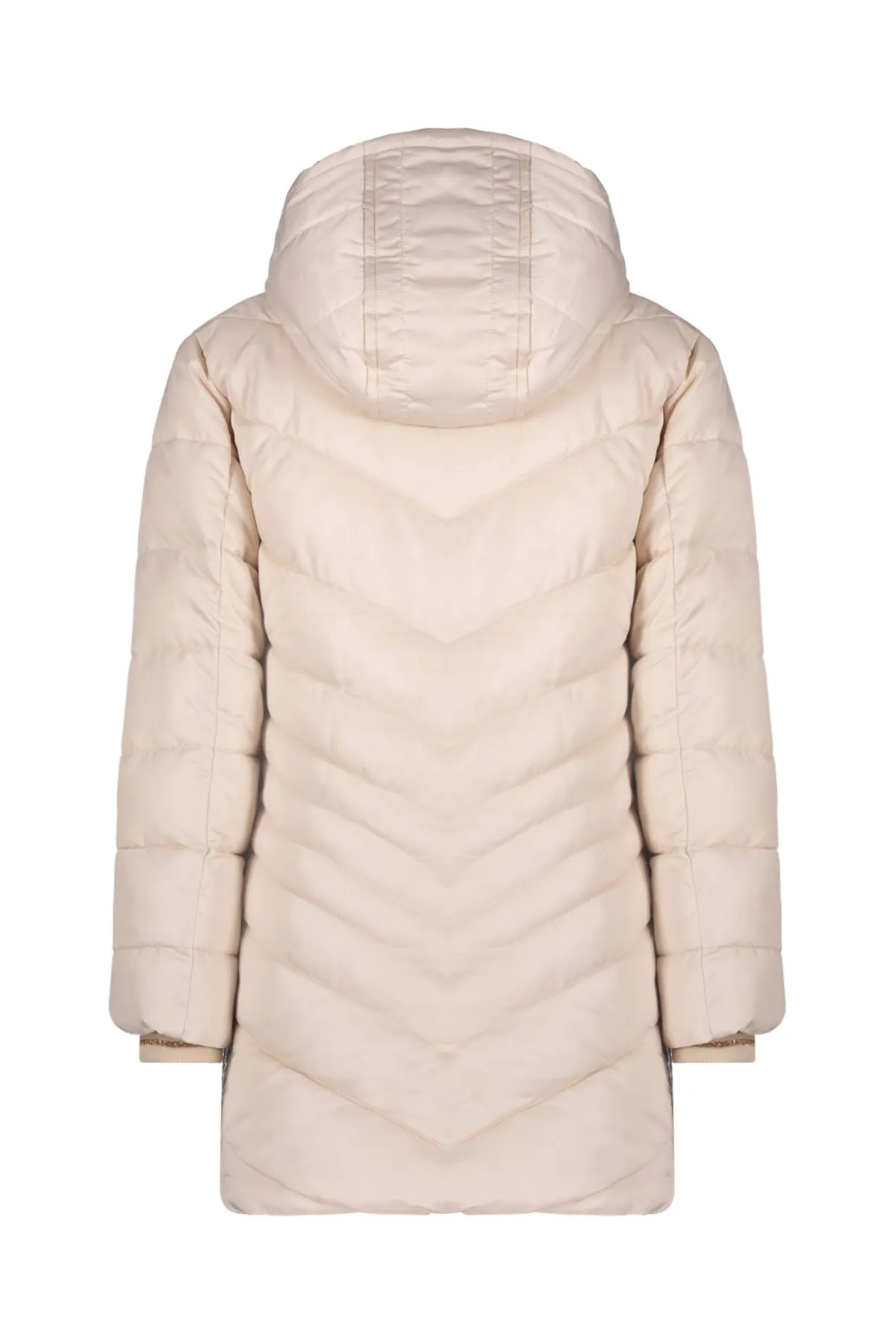 Like Flo Alina girls quilted jacket long