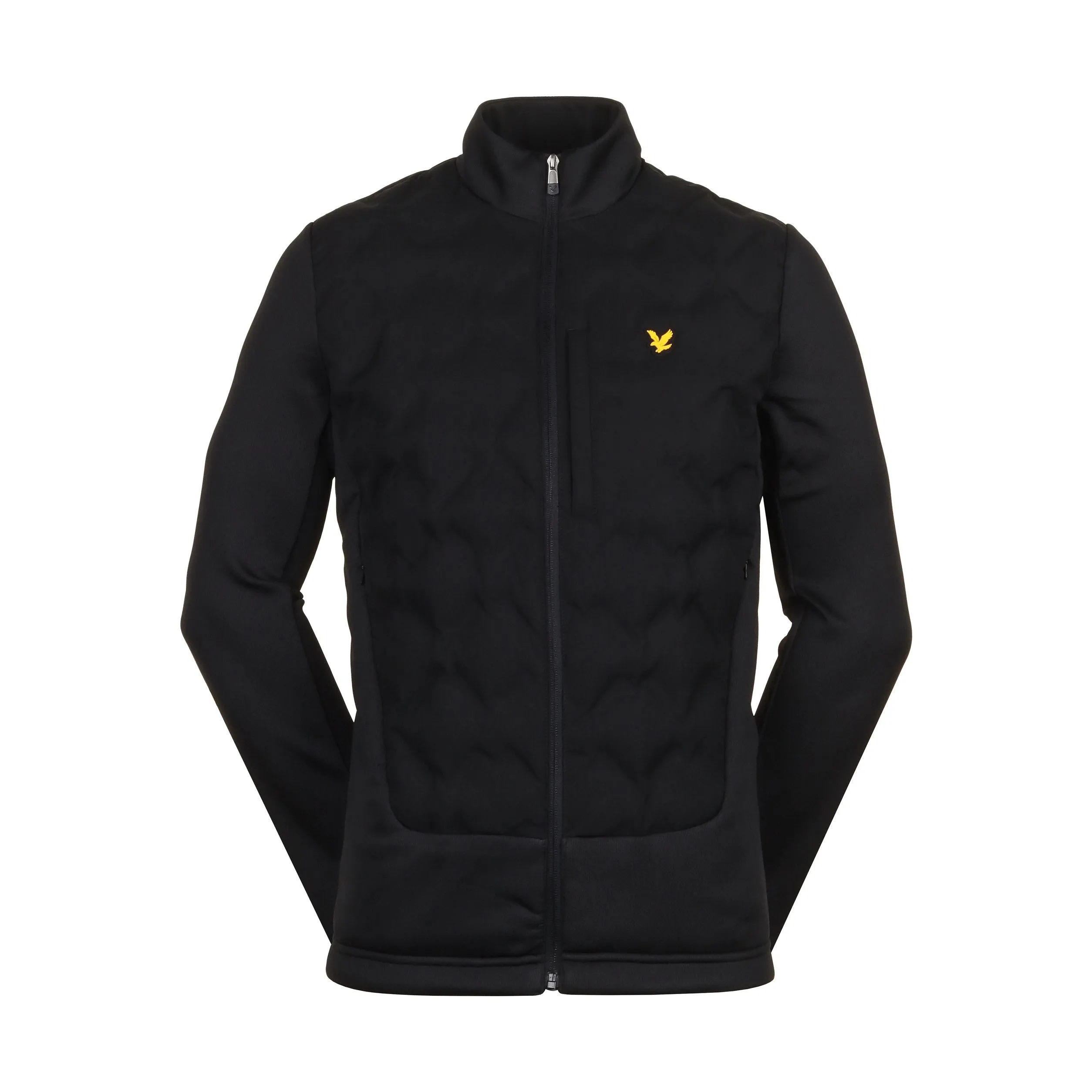 Lyle & Scott Golf Welded Check Fleece Jacket