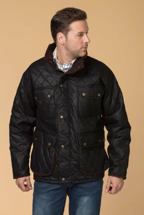 Men's Diamond Quilted Wax Jacket