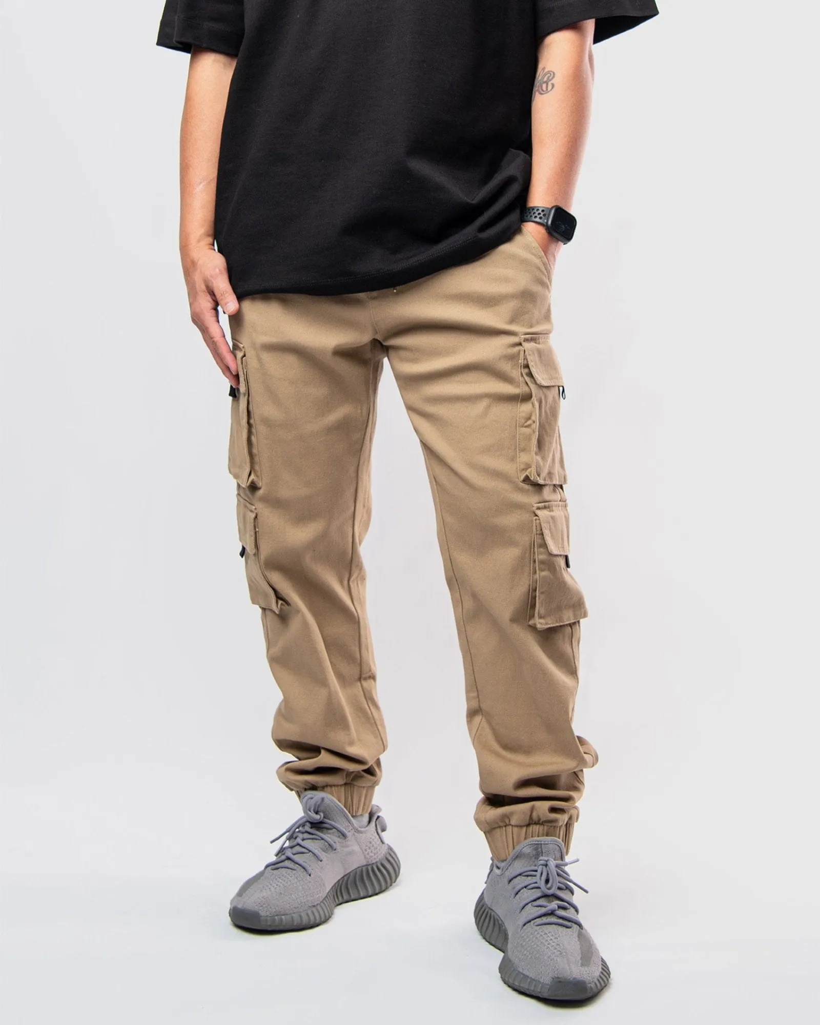 MEN'S HILKIAH TWILL UTILITY CARGO JOGGERS