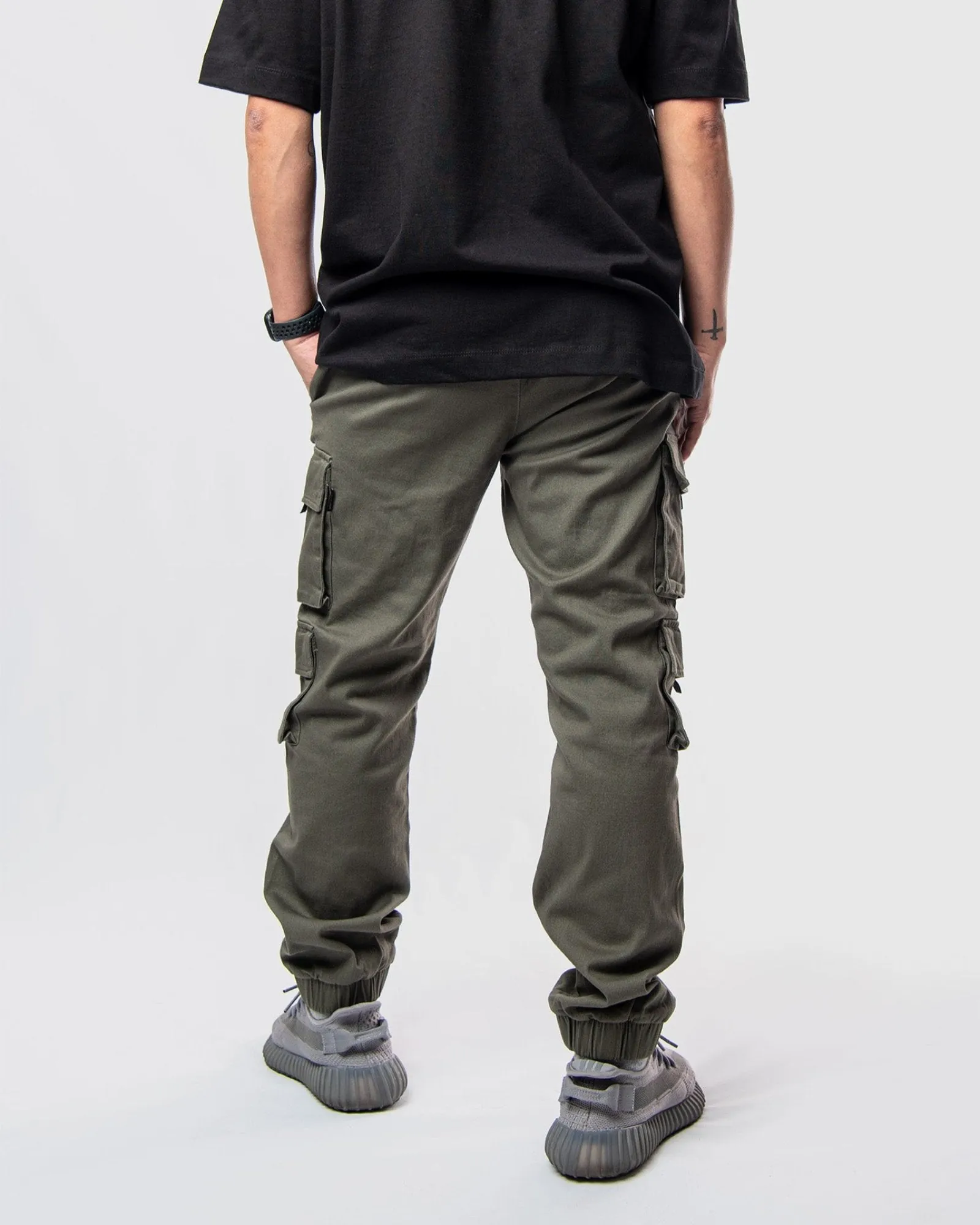 MEN'S HILKIAH TWILL UTILITY CARGO JOGGERS